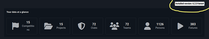 joomleague-dashboard
